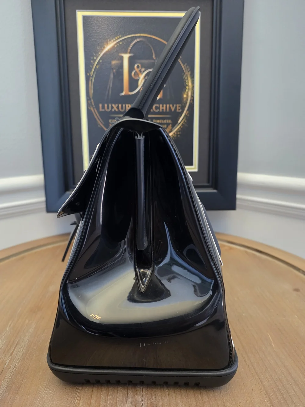 Delvaux Brillant MM The Champion Limited Edition Black White Bag